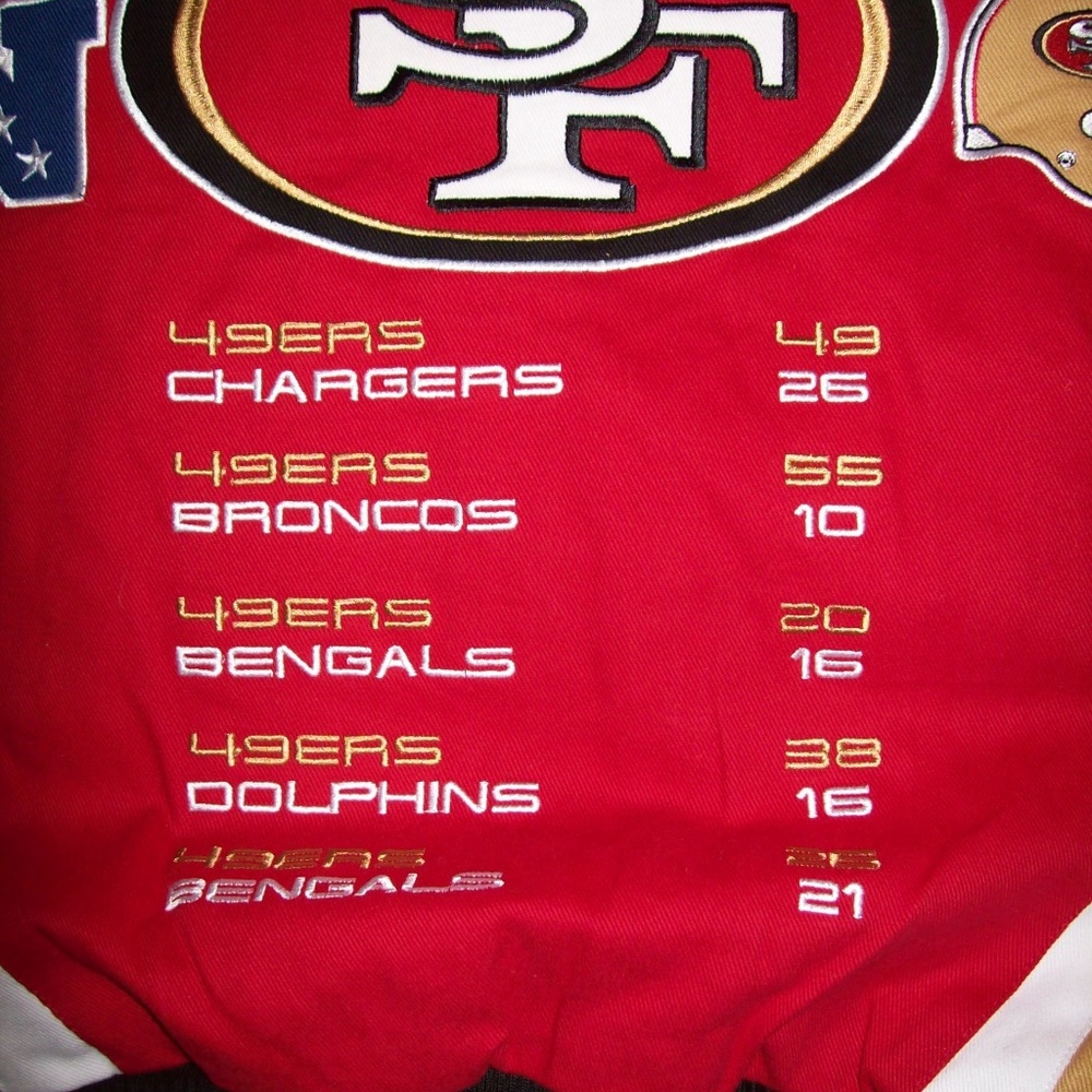 SAN FRANCISCO 49ERS 5X SUPER BOWL CHAMPIONS JACKET_7